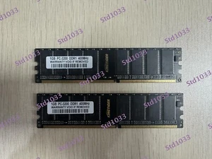 1GB DDR PC3200 400Mhz 184pin DIMM RAM kit Desktop Memory SDRAM 8PCS - Picture 1 of 4