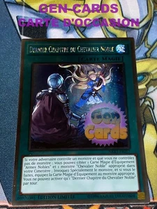 CARTE Yu Gi Oh DERNIER CHAPITRE DU CHEVALIER NOBLE NKRT-FR017 - Picture 1 of 1