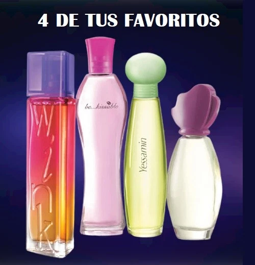 AVON PERFUMES PARA DAMA SET DE 4 PIEZAS CAJAS SELLADAS mariposa-yesamin-guiño-bk Foto 1 de 4