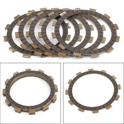 Clutch Friction Plate Kit Set For Suzuki PE250 RM250 1979-1985 Foto 1 de 4