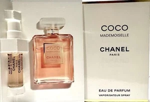 Coco Mademoiselle Eau De Parfum Perfume Sample Vial Travel 1.5 Ml/0.05 Oz by Par - Picture 1 of 4