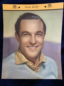 Gene kelly Vintage MGM Color 8x10 Image And Info - Picture 1 of 2