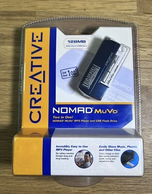 Reproductor de MP3 LUCASFILM Creative Nomad MuVo 128 MB Star Wars Crew sellado de fábrica Foto 1 de 3