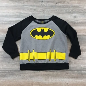 Batman XL Youth Size16 Long Sleeve Sweatshirt Athletic Costume Sport School - Picture 1 of 10