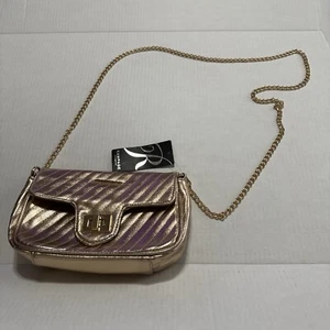 Rampage Turnlock Front Quilted Crossbody, Rose Gold - Bild 1 von 16