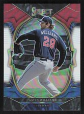 2023 Panini Select #92 Gavin Williams Concourse Tri Color Prizm 