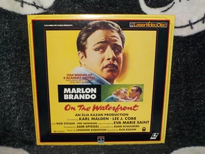 On the Waterfront Laserdisc LD Marlon Brando Karl Malden Free Ship $50 - Bild 1 von 2