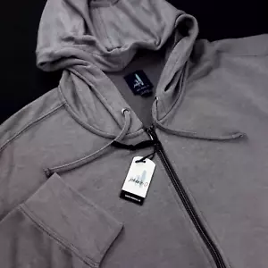 Johnnie - O Full Zip Prep - Rendimiento Pullover Sudadera con Capucha Chaqueta Suéter XL $170 - Imagen 1 de 12