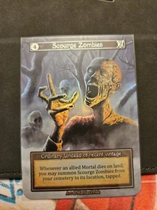 Sorcery Contested Realm Alpha-FOIL-Scourge Zombies (Mattias Frisk) - Bild 1 von 4
