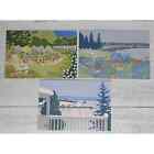 Set of 3 Anne Klein Landscape Post Cards