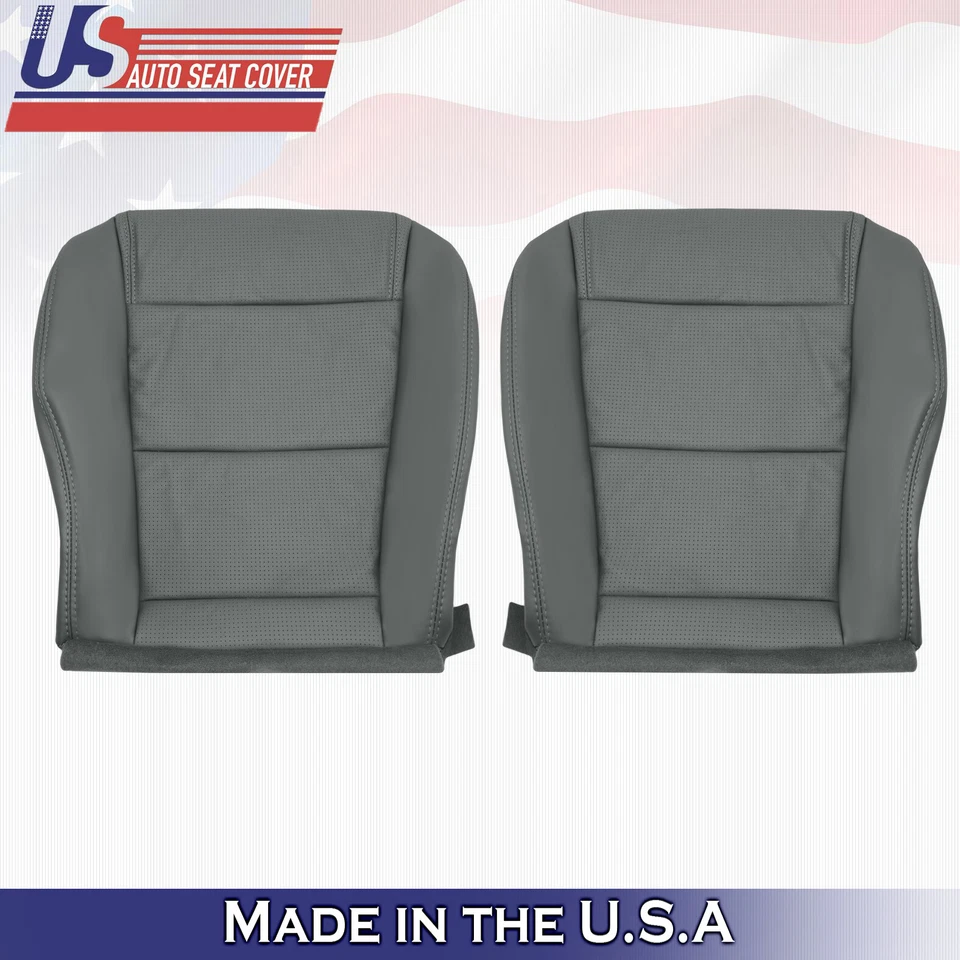 Cubierta inferior de cuero perforado para conductor pasajero GRIS para Acura MDX 2001-2006 Foto 1 de 1