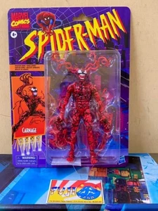 MARVEL LEGENDS SERIE RETRO CARNAGE ACTION FIGURE - Foto 1 di 1