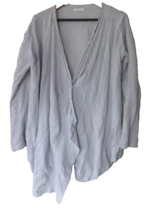 RIDLEY waterfall cardigan..Size M..linen/linen blend - Picture 1 of 4