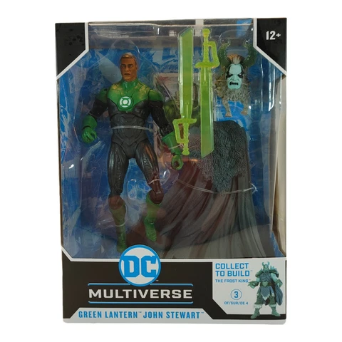 DC McFarlane Green Lantern John Stewart Build a Figure Frost King Endless Winter Cover