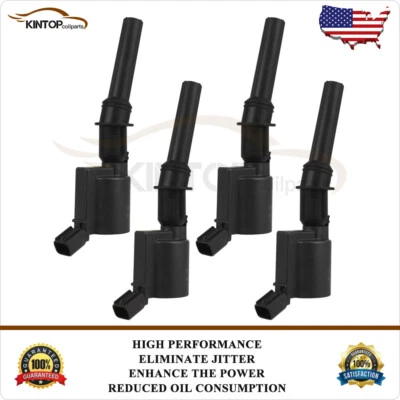 4 Ignition Coils For Mercury Grand Marquis Mountaineer 4.6L V8 2004 2005 DG508 - Image 1 of 4