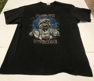 Iron Maiden Maiden Voyage Mummy Shirt RARE VINTAGE used - Picture 1 of 10