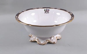 Spode CHANCELLOR COBALT Bone China Large 10"Large Round Footed Serving Bowl - Picture 1 of 5
