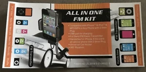 ALL-IN-ONE FM UNIT - HANDS FREE -Plug-in MP3 - BRAND NEW - Never Used - CLASSIC! - Bild 1 von 12