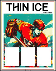 Hockey de la primera temporada 2023 exhibición de tarjetas coleccionables - hielo delgado - Imagen 1 de 15