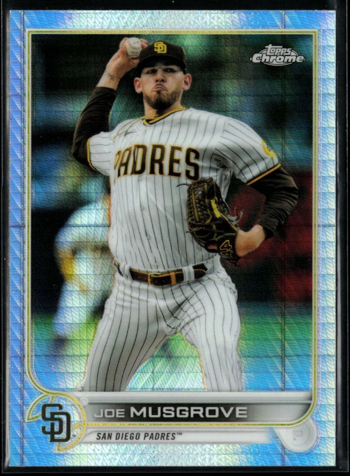 2022 Topps Chrome Prism Refractor #11 Joe Musgrove - Image 1 of 2