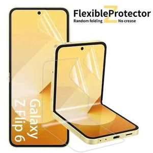 2x Clear Screen Protector for Samsung Galaxy Z Flip 4 5G (TPU) ( Inner Screen) - Picture 1 of 5