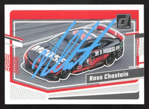 Tarjeta de carreras Donruss Nascar firmada por Ross Chastain 2024 # 82 - Imagen 1 de 2