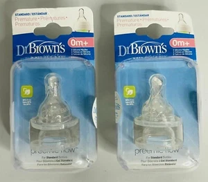 NEW! DR. BROWNS NATURAL FLOW, PREEMIE, NARROW, 2PK, 12 UNITS, - Picture 1 of 3