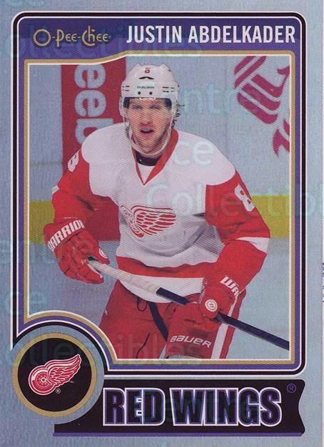 2014-15 O-Pee-Chee Rainbow Foil #477 Justin Abdelkader - Image 1 of 1