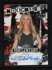 2023 Leaf Metal Pop Century Knockouts Black Mojo 1/4 Amanda Bynes Auto 0f4