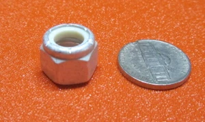 Nylon Insert Lock Nut, Aluminum, 3/8"-16 Threads, 30 Pcs - Picture 1 of 12