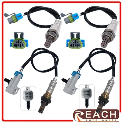Sensor de oxígeno 4 piezas aguas arriba+aguas abajo para Buick Enclave 2008 2007-08 GMC Acadia 3,6 L Foto 1 de 4