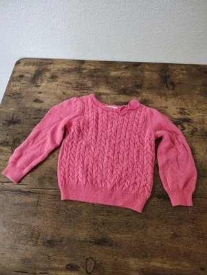 Suéter H&M Bebé Niña Niño Preppy Arco Academia Rosa 18 meses 24 meses 2T Foto 1 de 4