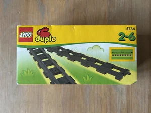 LEGO Duplo 2734 Schienen NEU OVP Rarität 6x Gerade Eisenbahn 1993/97 - Bild 1 von 7