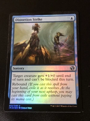 Distortion Strike Foil X1 Iconic Masters NM Condition See Pics Front Back - Image 1 of 2