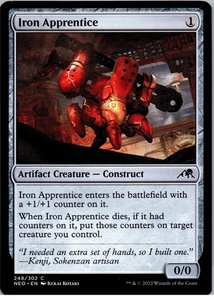 Iron Apprentice - C - Kamigawa: Neon Dynasty - 248 - LP - Normal - Bild 1 von 2