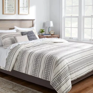 5pc Tatiana Global Woven Stripe Cotton Comforter Set - Threshold - Picture 1 of 13