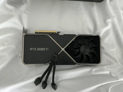 NVIDIA GeForce RTX 3090 Ti Founders Edition Graphics Card - Excellent Condition - Image 1 of 4