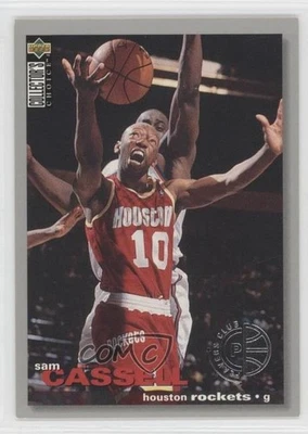 1995-96 Upper Deck Collector's Choice Player's Club Sam Cassell #142 - Image 1 of 2