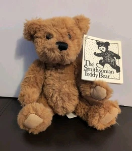 The Smithsonian Teddy Bear Determined Productions 1987 With Tag Retired VTG - Picture 1 of 2