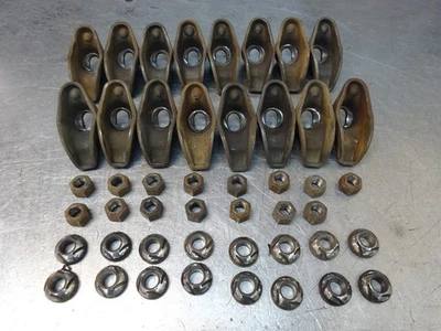 GM Chevy Big Block Rocker BBC Arm Set H Stamp Long Slot 396 402 427 - Image 1 of 4