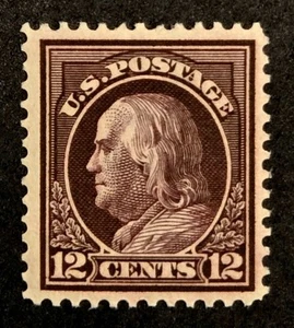 brimar: US Scott #417 Mint (MNH, OG) FRANKLIN 12¢, NH, PSE Cert, SCV $100 - Picture 1 of 6