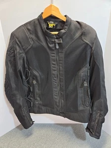 Women’s Get Stung Scorpion Wear Motorcycle Jacket w/ Armor Size XL Black - Picture 1 of 13