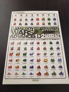 Game Boy Wars Advance 1 + 2 Complete Manual Game Japanese Guide Book - Picture 1 of 1
