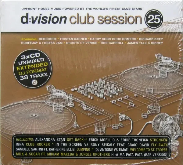 CD-BOX Redroche / Tristan Garner D:Vision Club Session 25 DIGIPAK D:Vision - Bild 1 von 1