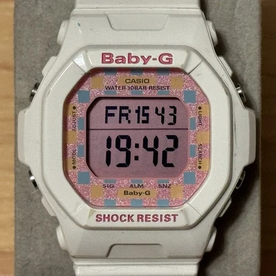 Casio G-Shock Baby-G BG-5600CK-7 Pop Art Pink Women’s Digital Watch BG-5600 5600 - Image 1 of 4
