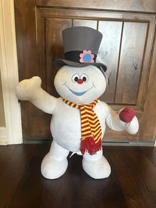26” GEMMY Frosty The Snowman Greeter Giant Plush - New With Tags - Picture 1 of 7