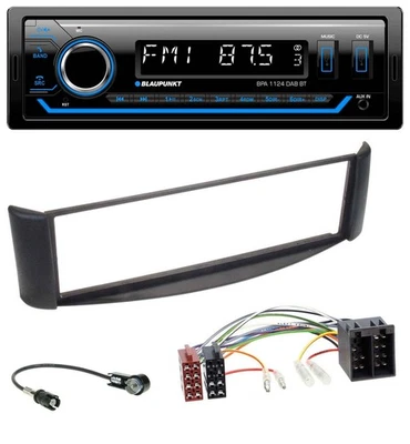 Blaupunkt Bluetooth USB DAB MP3 Autoradio für Smart ForTwo (1998-2007) - Bild 1 von 4