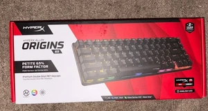 HyperX Alloy Origins 65 Mechanical Gaming Keyboard for PC Red Linear NEW Sealed - Picture 1 of 2
