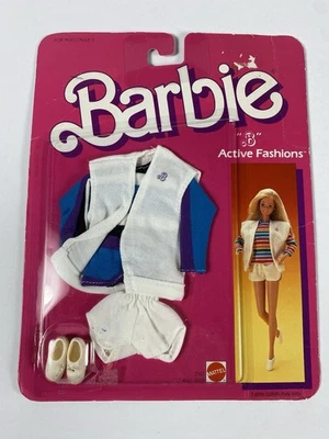 Juego de ropa vintage 1985 Barbie Active Fashions #2187 NUEVO Foto 1 de 3