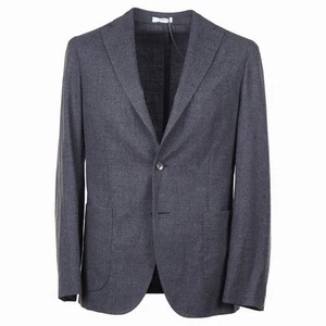 Boglioli Gray Soft Melange Flannel Wool 'K Jacket' Sport Coat 38R (Eu 48) NWT - Picture 1 of 9